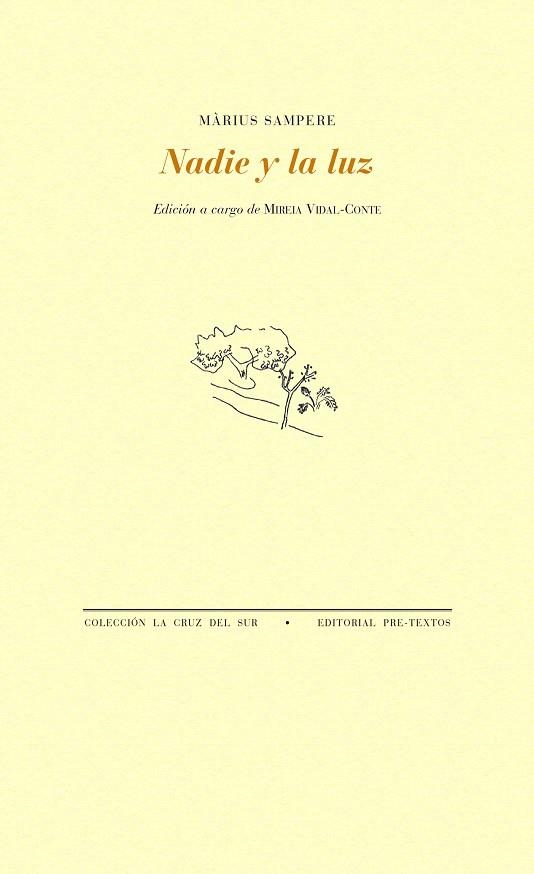 NADIE Y LA LUZ | 9788416906598 | SAMPERE,MÀRIUS | Libreria Geli - Librería Online de Girona - Comprar libros en catalán y castellano
