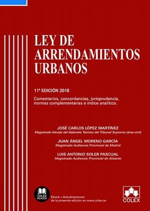 ARRENDAMIENTOS URBANOS Y LEGISLACIÓN COMPLEMENTARIA(13ª EDICION) | 9788417135270 | Llibreria Geli - Llibreria Online de Girona - Comprar llibres en català i castellà
