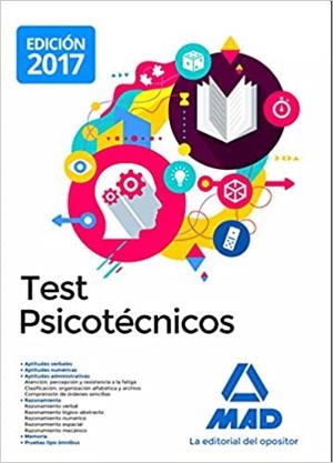 TEST PSICOTECNICOS(EDICION 2017) | 9788414211908 | 7, EDITORES | Libreria Geli - Librería Online de Girona - Comprar libros en catalán y castellano
