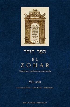 EL ZOHAR-23 | 9788491112440 | BAR IOJAI,RABI SHIMON | Libreria Geli - Librería Online de Girona - Comprar libros en catalán y castellano