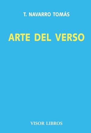 ARTE DEL VERSO | 9788475229072 | NAVARRO TOMAS,T. | Llibreria Geli - Llibreria Online de Girona - Comprar llibres en català i castellà