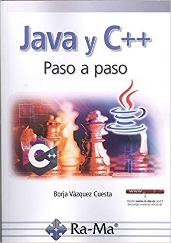 JAVA Y C++(PASO A PASO) | 9788499647234 | VAZQUEZ CUESTA,BORJA | Libreria Geli - Librería Online de Girona - Comprar libros en catalán y castellano