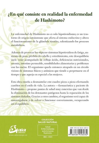 TIROIDITIS DE HASHIMOTO | 9788484456032 | WENTZ,ISABELLA | Libreria Geli - Librería Online de Girona - Comprar libros en catalán y castellano