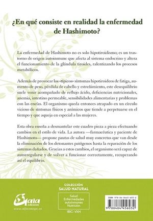TIROIDITIS DE HASHIMOTO | 9788484456032 | WENTZ,ISABELLA | Libreria Geli - Librería Online de Girona - Comprar libros en catalán y castellano