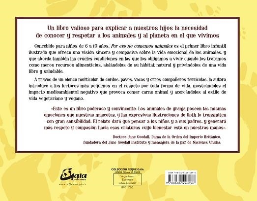 POR ESO NO COMEMOS ANIMALES | 9788484456896 | ROTH,RUBY | Libreria Geli - Librería Online de Girona - Comprar libros en catalán y castellano