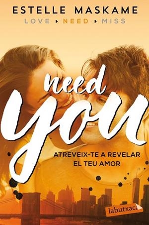 NEED YOU(SÈRIE YOU-2.CATALÀ) | 9788417031480 | MASKAME,ESTELLE | Libreria Geli - Librería Online de Girona - Comprar libros en catalán y castellano