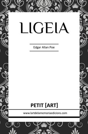 LIGEIA | 9788469763551 | POE,EDGAR ALLAN | Llibreria Geli - Llibreria Online de Girona - Comprar llibres en català i castellà