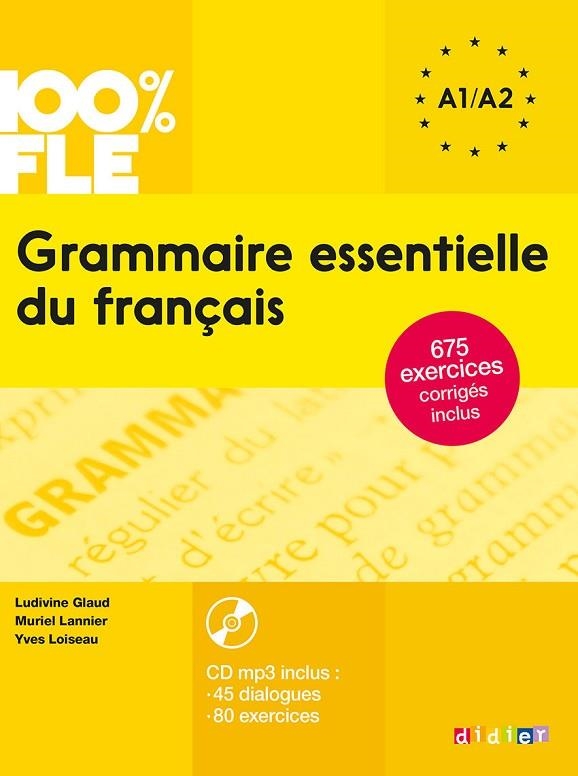 GRAMMAIRE ESSENTIELLE DU FRANÇAIS(NIVEAU A1/A2+CD AUDIO) | 9782278081028 | GLAUD,LUDIVINE | Libreria Geli - Librería Online de Girona - Comprar libros en catalán y castellano