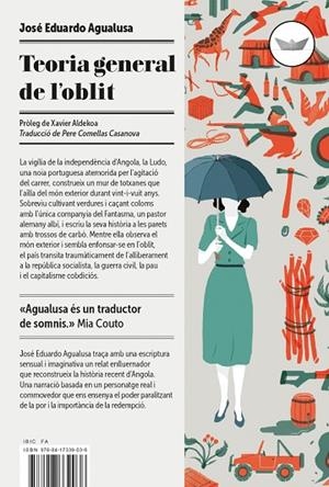 TEORIA GENERAL DE L'OBLIT(PREMI LLIBRETER 2018 ALTRES LITERATURES) | 9788417339036 | AGUALUSA,JOSÉ EDUARDO | Llibreria Geli - Llibreria Online de Girona - Comprar llibres en català i castellà