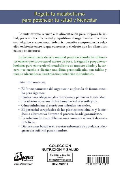 AVERIGUA POR QUÉ ENGORDAS Y ADELGAZARÁS CUANTO DESEES CLAVES FUNDAMENTALES PARA PERDER KILOS Y GANAR AÑOS A LA VIDA | 9788484457138 | CARANDINI,MERCEDES | Llibreria Geli - Llibreria Online de Girona - Comprar llibres en català i castellà