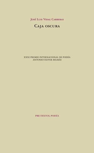 CAJA OSCURA | 9788417143206 | VIDAL CARRERAS,JOSÉ LUIS | Llibreria Geli - Llibreria Online de Girona - Comprar llibres en català i castellà