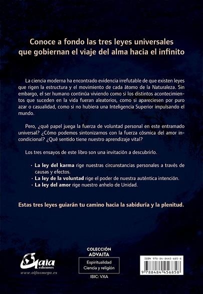 LEY DEL KARMA,LEY DE LA VOLUNTAD,LEY DEL AMOR.LAS TRES LEYES QUE RIGEN EL UNIVERSO | 9788484456858 | SINGER,MICHAEL A. | Libreria Geli - Librería Online de Girona - Comprar libros en catalán y castellano