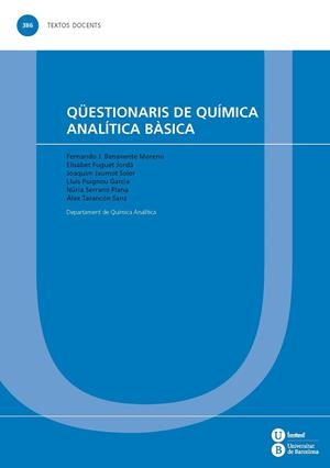 QüESTIONARIS DE QUíMICA ANALíTICA BàSICA | 9788447537716 | VARIOS AUTORES | Libreria Geli - Librería Online de Girona - Comprar libros en catalán y castellano