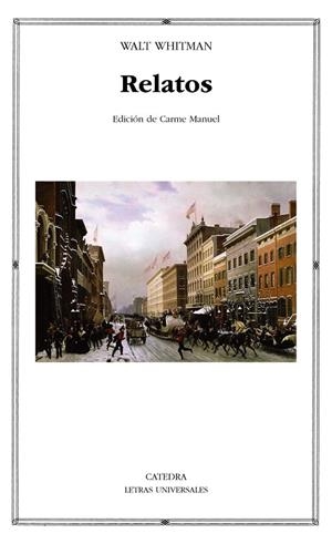 RELATOS | 9788437637839 | WHITMAN,WALT | Libreria Geli - Librería Online de Girona - Comprar libros en catalán y castellano