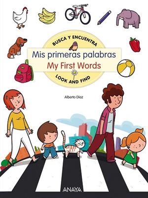 MIS PRIMERAS PALABRAS/MY FIRST WORDS | 9788469836248 | DÍAZ,ALBERTO | Libreria Geli - Librería Online de Girona - Comprar libros en catalán y castellano