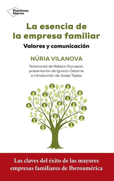 LA ESENCIA DE LA EMPRESA FAMILIAR.VALORES Y COMUNICACIÓN | 9788417002787 | VILANOVA,NÚRIA | Llibreria Geli - Llibreria Online de Girona - Comprar llibres en català i castellà
