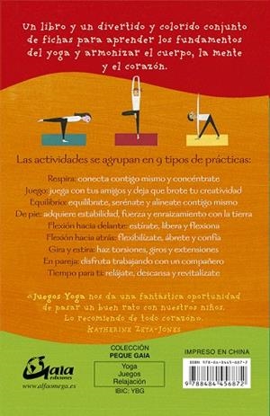 JUEGOS YOGA.50 DIVERTIDAS ACTIVIDADES DE YOGA PARA NIÑOS Y ADULTOS | 9788484456872 | GUBER,TARA/KALISH,LEAH | Llibreria Geli - Llibreria Online de Girona - Comprar llibres en català i castellà