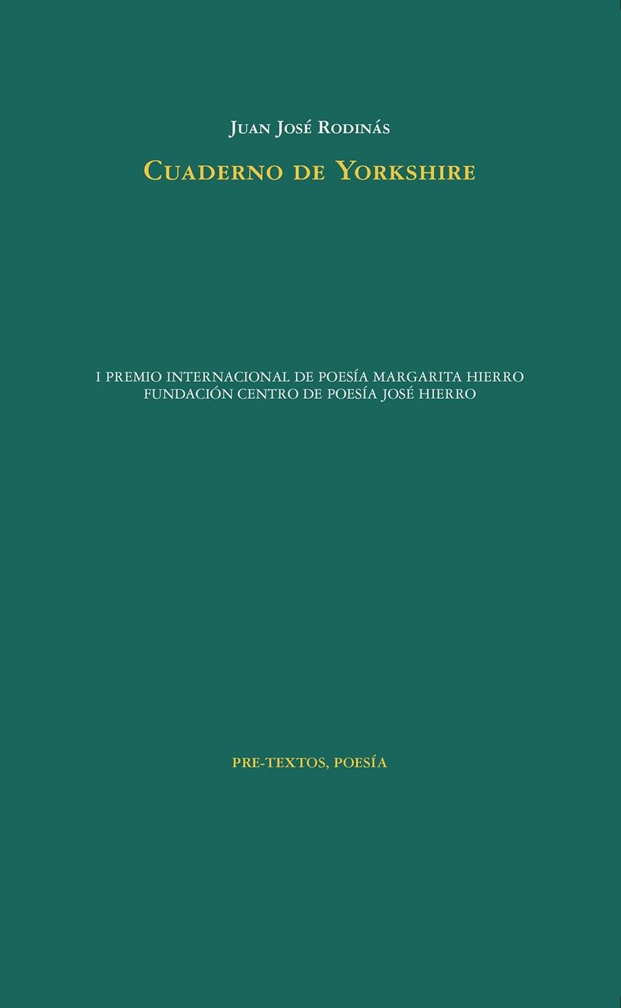 CUADERNO DE YORKSHIRE | 9788417143305 | RODINÁS,JUAN JOSÉ | Llibreria Geli - Llibreria Online de Girona - Comprar llibres en català i castellà