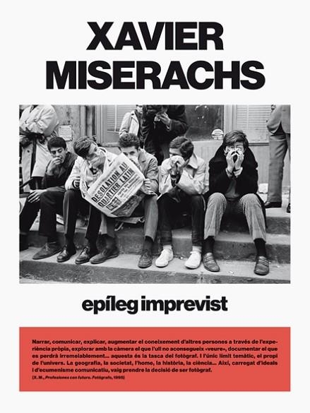 XAVIER MISERACHS.EPÍLEG IMPREVIST | 9788417047474 | MISERACHS,XAVIER | Llibreria Geli - Llibreria Online de Girona - Comprar llibres en català i castellà