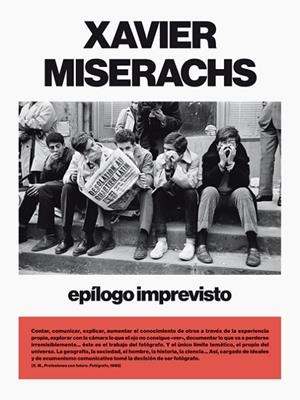 XAVIER MISERACHS.EPÍLOGO IMPREVISTO | 9788417047467 | MISERACHS,XAVIER | Llibreria Geli - Llibreria Online de Girona - Comprar llibres en català i castellà