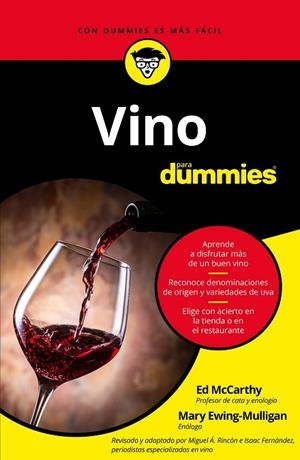 VINO PARA DUMMIES | 9788432904462 | EWING-MULLIGAN,MARY/MCCARTHY,ED | Libreria Geli - Librería Online de Girona - Comprar libros en catalán y castellano