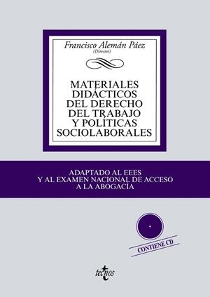 MATERIALES DIDáCTICOS DEL DERECHO DEL TRABAJO Y POLíTICAS SOCIOLABORALES | 9788430973569 | ALEMÁN PÁEZ,FRANCISCO/CAMACHO ORTEGA,JUAN DE DIOS/CANALS PARETS,Mª DEL CAMINO/CANO GALÁN,YOLANDA | Llibreria Geli - Llibreria Online de Girona - Comprar llibres en català i castellà