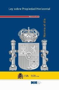 LEY SOBRE PROPIEDAD HORIZONTAL | 9788434022010 |   | Llibreria Geli - Llibreria Online de Girona - Comprar llibres en català i castellà