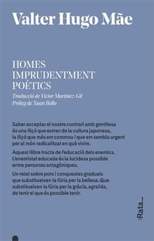 HOMES IMPRUDENTMENT POèTICS | 9788416738380 | HUGO MÃE,VALTER | Llibreria Geli - Llibreria Online de Girona - Comprar llibres en català i castellà