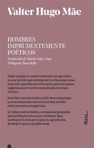 HOMBRES IMPRUDENTEMENTE POéTICOS | 9788416738397 | HUGO MÃE,VALTER | Llibreria Geli - Llibreria Online de Girona - Comprar llibres en català i castellà
