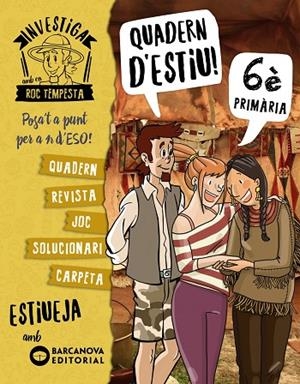 INVESTIGA AMB EN ROC TEMPESTA.QUADERN D'ESTIU 6È | 9788448944872 | MURILLO,NÚRIA/BARÓ,SANTI | Llibreria Geli - Llibreria Online de Girona - Comprar llibres en català i castellà