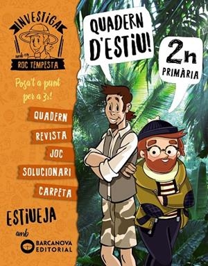 INVESTIGA AMB EN ROC TEMPESTA.QUADERN D'ESTIU 2N | 9788448944834 | MURILLO,NÚRIA/PRATS,JOAN DE DÉU | Llibreria Geli - Llibreria Online de Girona - Comprar llibres en català i castellà