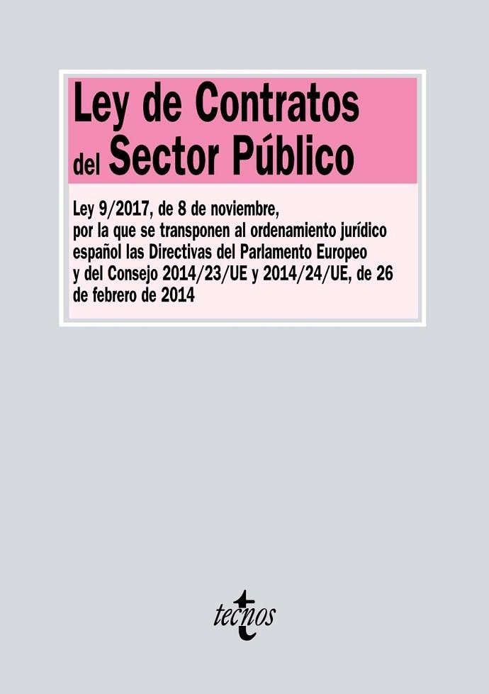 LEY DE CONTRATOS DEL SECTOR PÚBLICO(1ª EDICION 2018) | 9788430973972 | Libreria Geli - Librería Online de Girona - Comprar libros en catalán y castellano