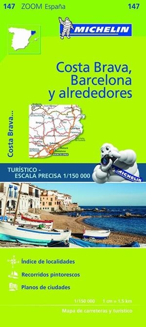 COSTA BRAVA.BARCELONA Y ALREDEDORES(MAPA ZOOM) | 9782067218192 | Llibreria Geli - Llibreria Online de Girona - Comprar llibres en català i castellà