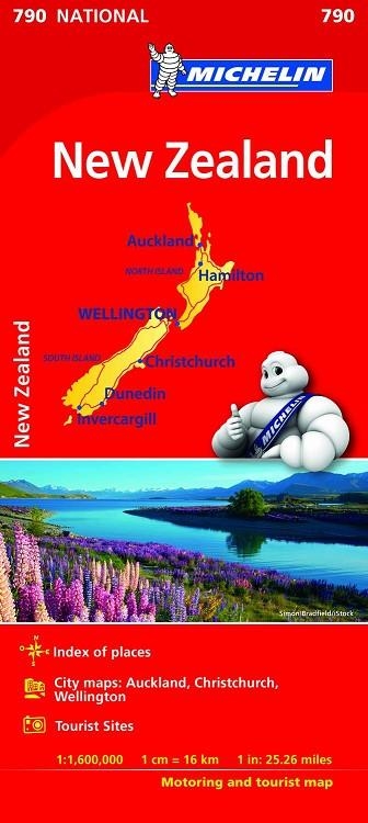 MAPA NATIONAL NUEVA ZELANDA | 9782067217201 | MICHELIN | Libreria Geli - Librería Online de Girona - Comprar libros en catalán y castellano