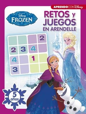 RETOS Y JUEGOS EN ARENDELLE. 5 AÑOS (RETOS Y JUEGOS DISNEY) | 9788416931507 | Llibreria Geli - Llibreria Online de Girona - Comprar llibres en català i castellà