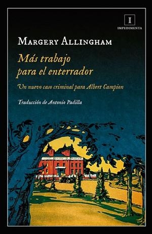 MÁS TRABAJO PARA EL ENTERRADOR | 9788417115609 | ALLINGHAM,MARGERY | Llibreria Geli - Llibreria Online de Girona - Comprar llibres en català i castellà