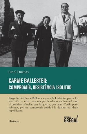 CARME BALLESTER.COMPROMÍS,RESISTÈNCIA I SOLITUD | 9788417082727 | DUEÑAS,ORIOL | Llibreria Geli - Llibreria Online de Girona - Comprar llibres en català i castellà