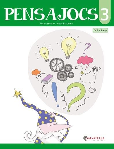 PENSAJOCS-3(DE 8 A 9 ANYS) | 9788417091552 | ESCUDERO ANGLÈS,NEUS/GENOVER HUGUET,ROSER | Llibreria Geli - Llibreria Online de Girona - Comprar llibres en català i castellà