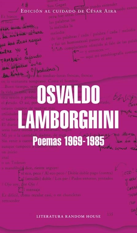 POEMAS 1969-1985(MAPA DE LAS LENGUAS) | 9788439730279 | LAMBORGHINI, OSVALDO | Libreria Geli - Librería Online de Girona - Comprar libros en catalán y castellano