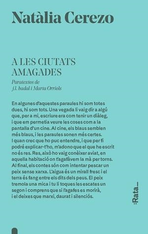 A LES CIUTATS AMAGADES | 9788416738403 | CEREZO,NATÀLIA | Llibreria Geli - Llibreria Online de Girona - Comprar llibres en català i castellà