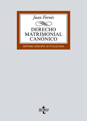 DERECHO MATRIMONIAL CANÓNICO(7ª EDICION 2018) | 9788430974412 | FORNÉS,JUAN | Libreria Geli - Librería Online de Girona - Comprar libros en catalán y castellano