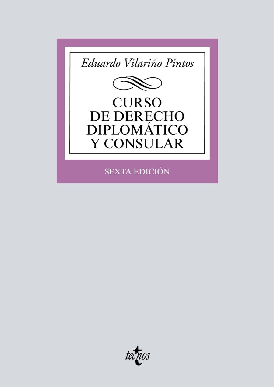 CURSO DE DERECHO DIPLOMÁTICO Y CONSULAR | 9788430974375 | VILARIÑO PINTOS,EDUARDO | Libreria Geli - Librería Online de Girona - Comprar libros en catalán y castellano