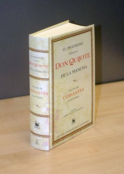 DON QUIJOTE DE LA MANCHA (ED CONMEMORATIVA 4ºCENTENARIO) | 9788467016901 | CERVANTES,MIGUEL DE | Libreria Geli - Librería Online de Girona - Comprar libros en catalán y castellano