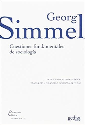 CUESTIONES FUNDAMENTALES DE SOCIOLOGÍA | 9788417341442 | SIMMEL,GEORGE | Libreria Geli - Librería Online de Girona - Comprar libros en catalán y castellano