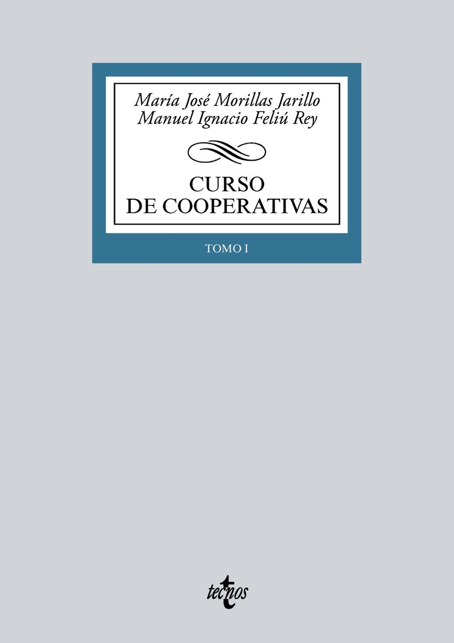 CURSO DE COOPERATIVAS TOMO I | 9788430972036 | MORILLAS JARILLO,MARÍA JOSÉ/FELIÚ REY,MANUEL IGNACIO | Libreria Geli - Librería Online de Girona - Comprar libros en catalán y castellano