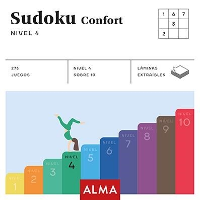 SUDOKU CONFORT. NIVEL 4 (CUADRADOS DE DIVERSIÓN) | 9788417430139 | Llibreria Geli - Llibreria Online de Girona - Comprar llibres en català i castellà