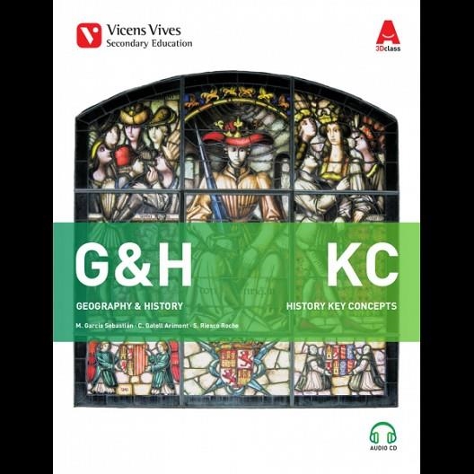 G&H(MODERN HISTORY.KEY CONCEPTS HISTORY+CD.SEGUNDO DE ESO) | 9788468241081 | GARCIA SEBASTIAN,MARGARITA | Libreria Geli - Librería Online de Girona - Comprar libros en catalán y castellano