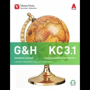 G&H 3.1(GEOGRAPHY&HISTORY.KEY CONCEPTS ECONOMIC GEOGRAPHY+CD.TERCERO DE ESO) | 9788468241074 | ALBET MAS,ABEL | Libreria Geli - Librería Online de Girona - Comprar libros en catalán y castellano