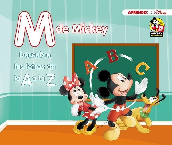 M DE MICKEY (DESCUBRE LAS LETRAS DE LA A A LA Z CON DISNEY) | 9788416931910 | Libreria Geli - Librería Online de Girona - Comprar libros en catalán y castellano