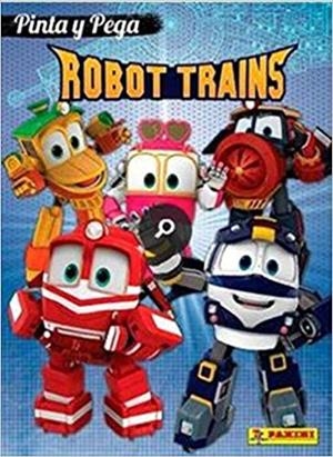 ROBOT TRAINS 2(PINTA Y PEGA) | 9788427871069 | Libreria Geli - Librería Online de Girona - Comprar libros en catalán y castellano